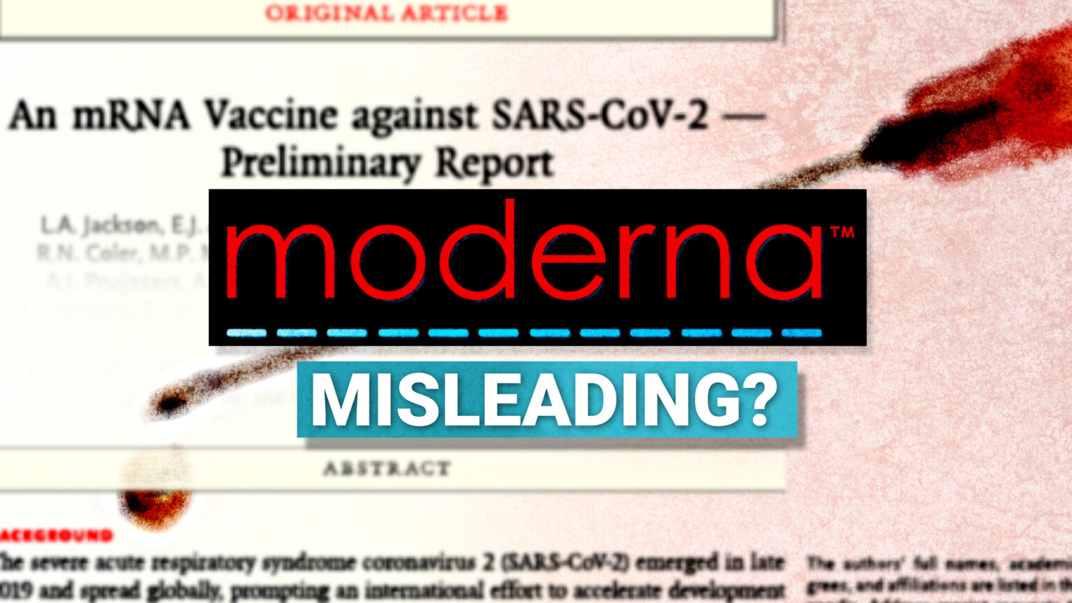 ‘Promising’ and ‘safe’ Moderna vaccine trial causes severe adverse events 669b7dfdd103e.jpeg