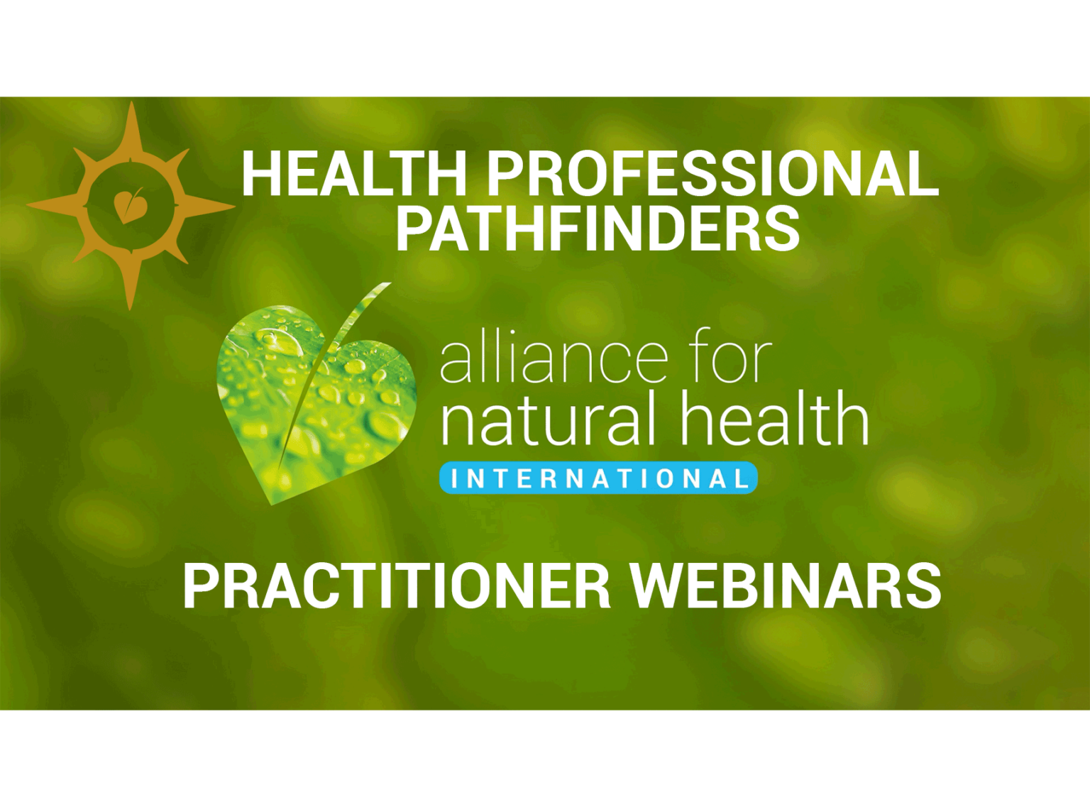 Pathfinder health professional webinars